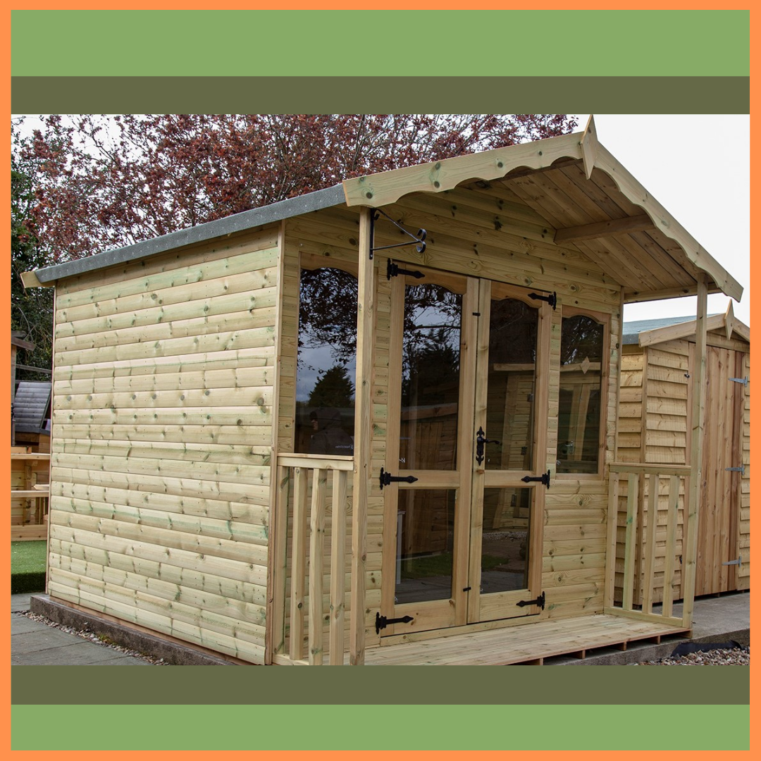 Tanalised Sherwood Summerhouse Keighley Timber & Fencing sheds www.keighleytimbersheds.co.uk