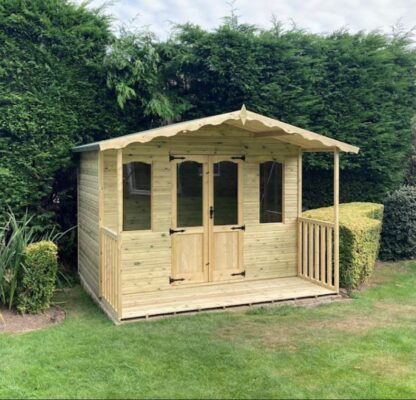 Tanalised Sherwood Summerhouse Keighley Timber & Fencing sheds www.keighleytimbersheds.co.uk