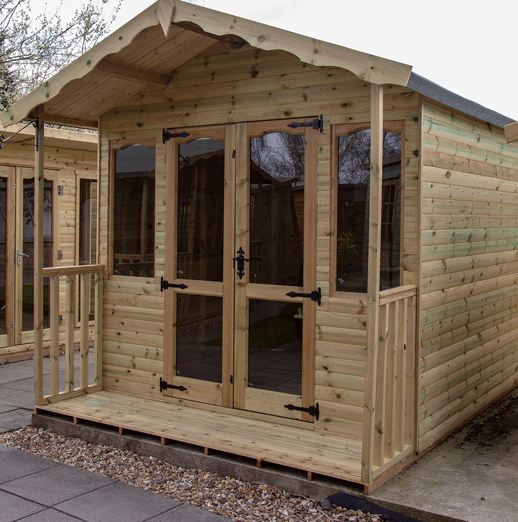 Tanalised Sherwood Summerhouse Keighley Timber & Fencing sheds www.keighleytimbersheds.co.uk