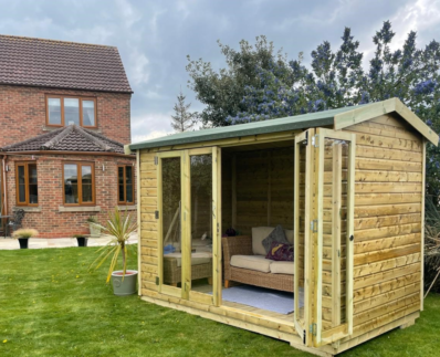 Tanalised The Willow Summerhouse Keighley Timber & Fencing sheds www.keighleytimbersheds.co.uk