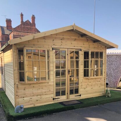 Tanalised The Windermere Summerhouse Keighley Timber & Fencing sheds www.keighleytimbersheds.co.uk