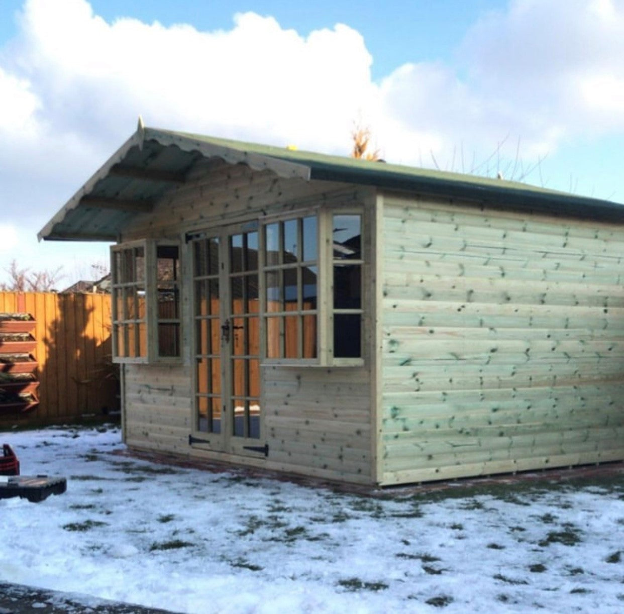 Tanalised The Windermere Summerhouse Keighley Timber & Fencing sheds www.keighleytimbersheds.co.uk