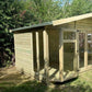 Tanalised The Royale Summerhouse Keighley Timber & Fencing sheds www.keighleytimbersheds.co.uk
