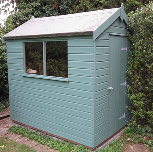 Tanalised Apex Garden Shed Keighley Timber & Fencing sheds www.keighleytimbersheds.co.uk