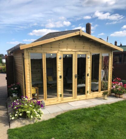 Tanalised Charlotte Apex Summerhouse Keighley Timber & Fencing sheds www.keighleytimbersheds.co.uk