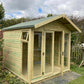 Tanalised Charlotte Apex Summerhouse Keighley Timber & Fencing sheds www.keighleytimbersheds.co.uk