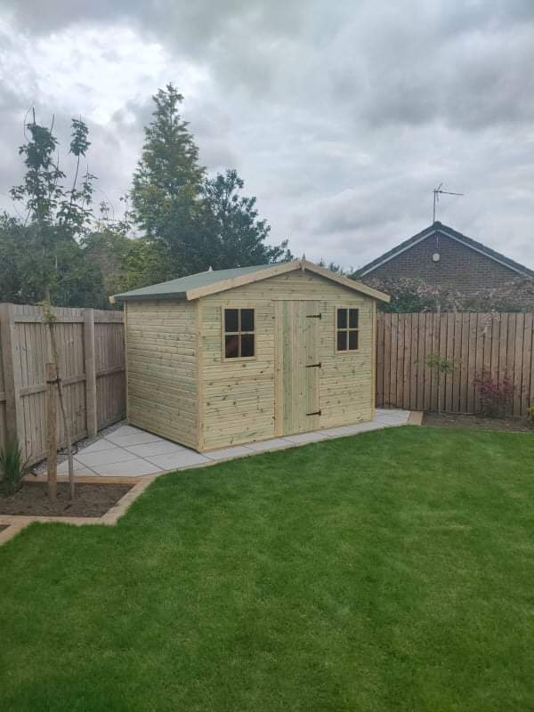 Tanalised Hobby House Garden Shed Keighley Timber & Fencing sheds www.keighleytimbersheds.co.uk