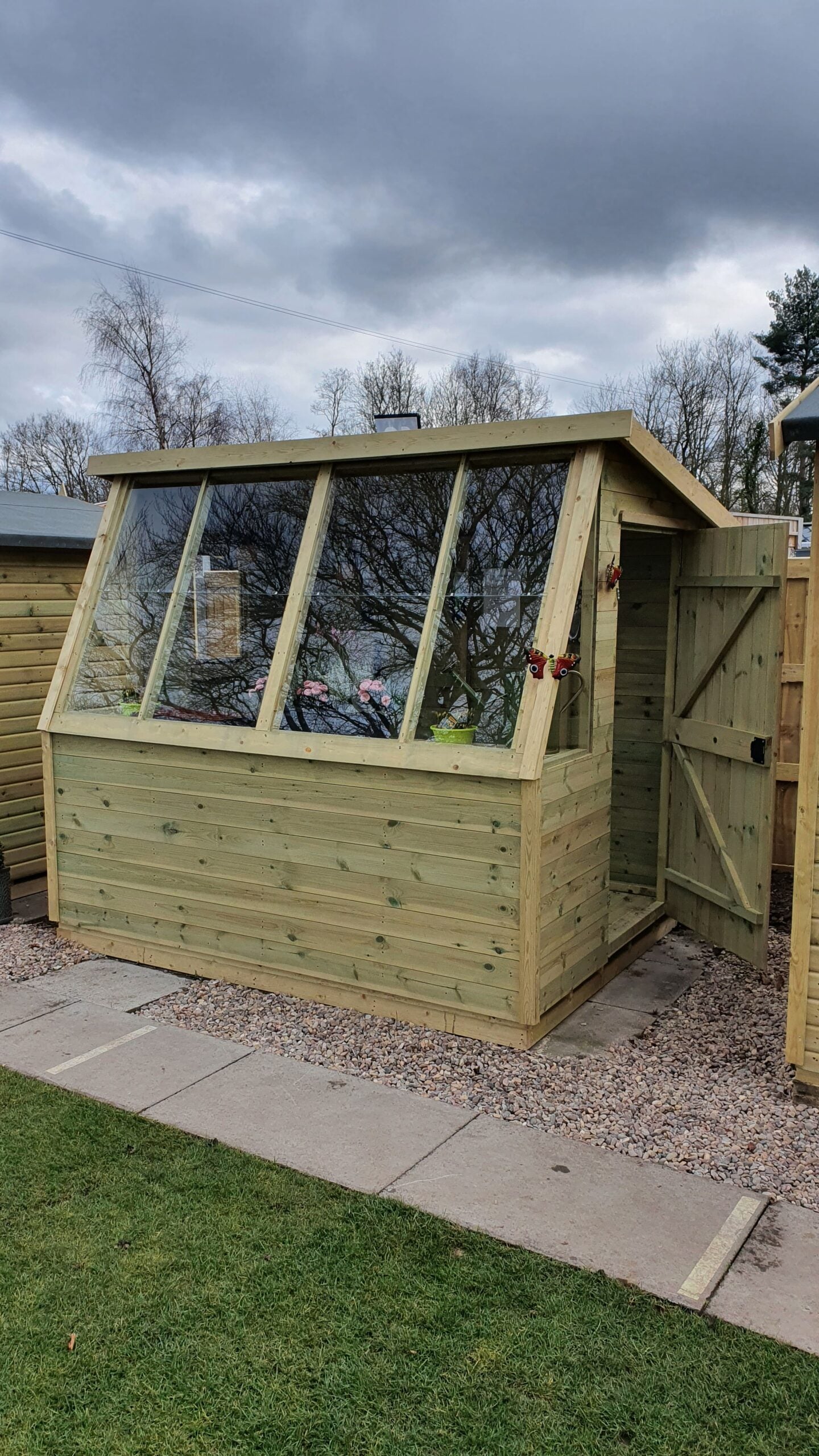 Tanalised Potting Shed Keighley Timber & Fencing sheds www.keighleytimbersheds.co.uk