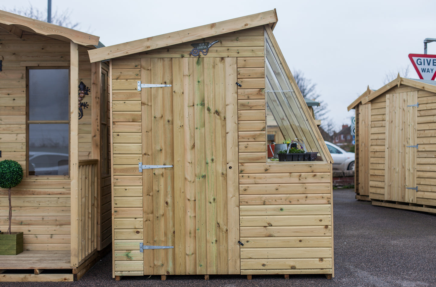 Tanalised Potting Shed Keighley Timber & Fencing sheds www.keighleytimbersheds.co.uk