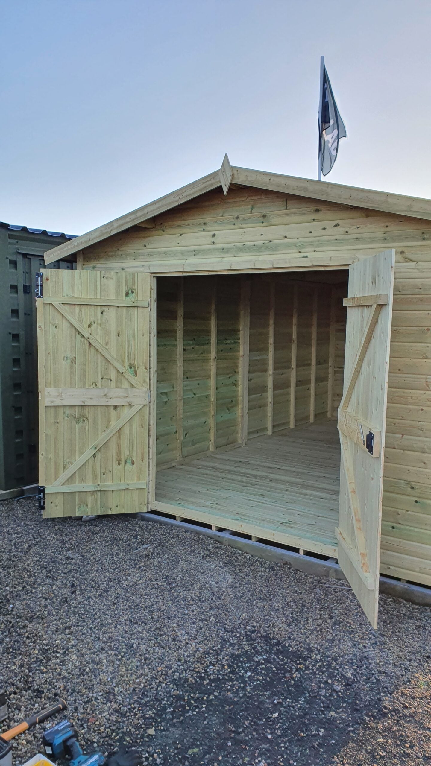 Tanalised Workshop Keighley Timber & Fencing sheds www.keighleytimbersheds.co.uk